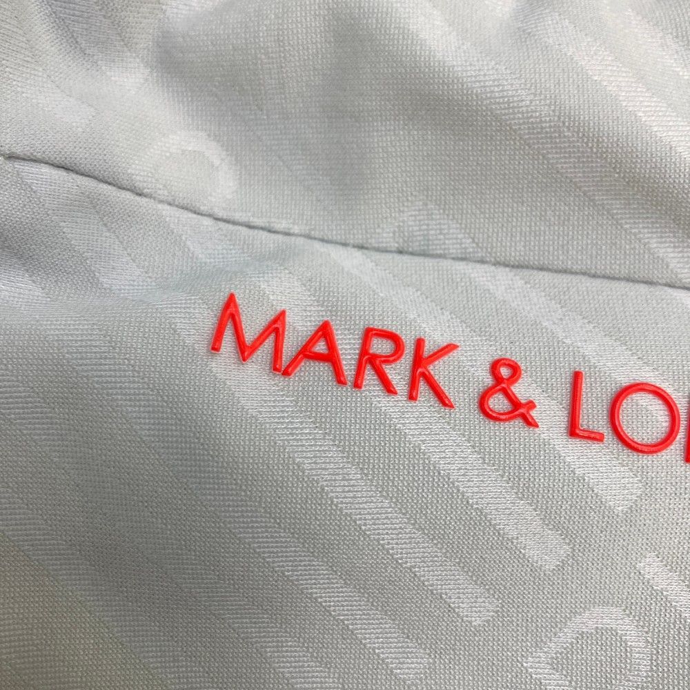 【マークアンドロナ】人気ロゴネーム×ハートポケット ストレッチゴルフスカートM MARK＆LONAマークアンドロナ スカート ゴルフウェア ストレッチ