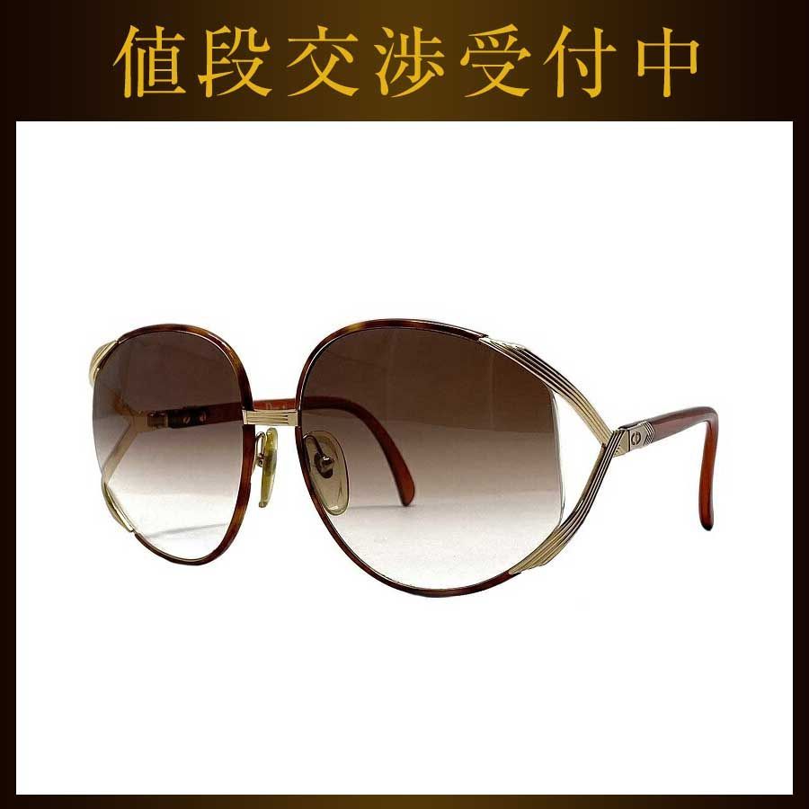 クリスチャンディオール サングラス ブラウン ゴールド レディース グラデ クリスチャン ディオール サングラス ゴールド ブラウン