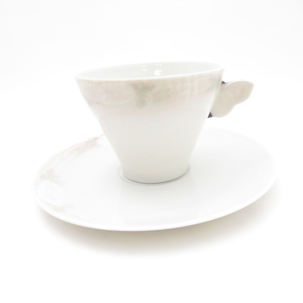 ロイヤルコペンハーゲンミッドサマーナイトドリームトンボ大皿＆コーヒー2客訳有り 美品 ROYAL COPENHAGEN ロイヤルコペンハーゲン ミッドサマー