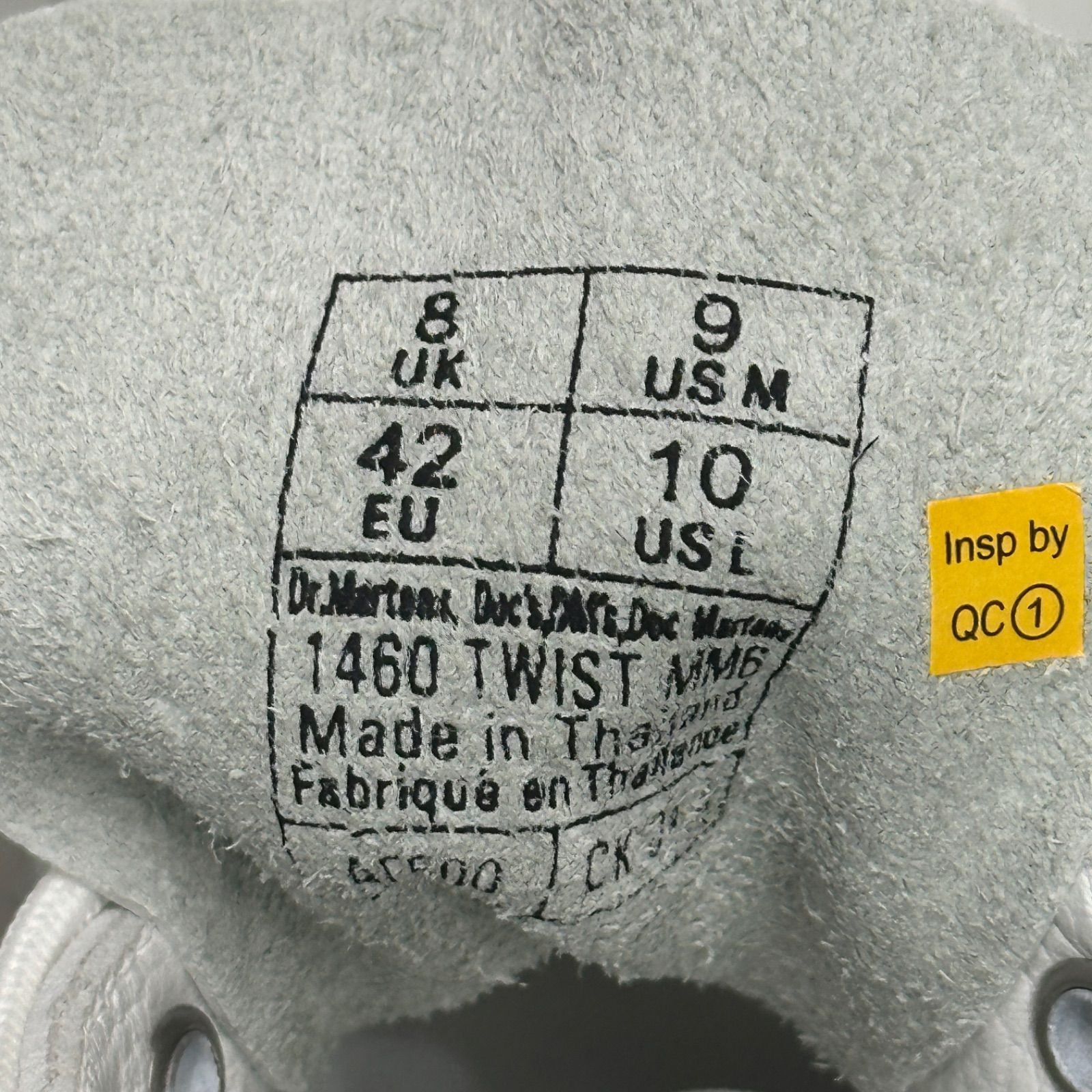 参考上代71500円 MM 6 Dr.Martens 1460 TWIST 8 ホール ブーツ エムエムシックス ドクターマーチン コラボ 42 1000 M 4