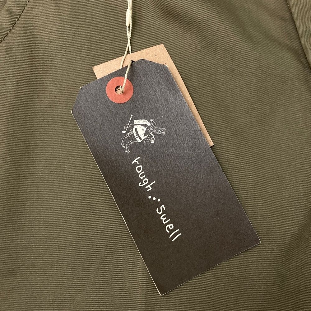 サイズ：S ROUGH&SWELL ラフアンドスウェル ロングパンツ カーキ系