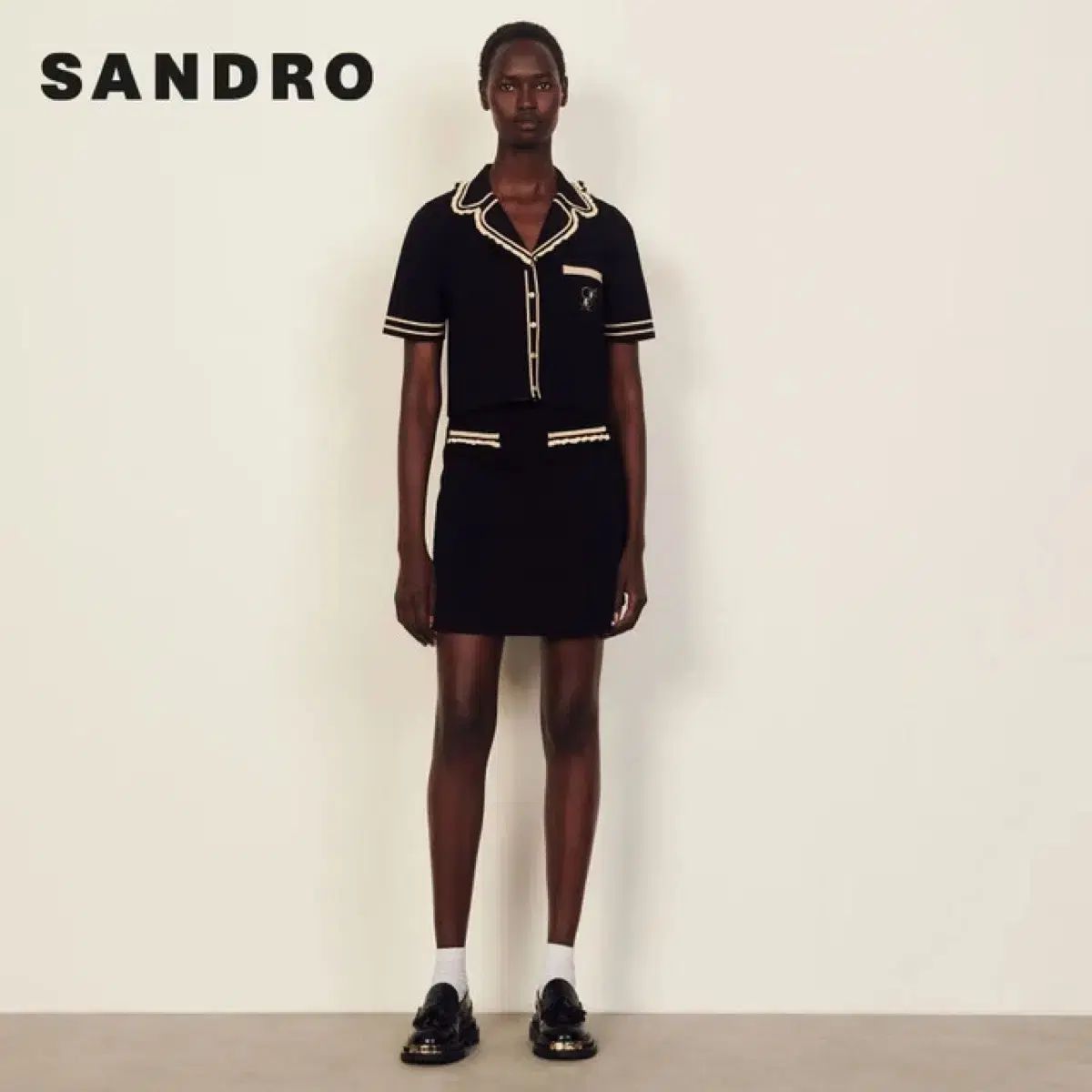 SANDRO サンドロ ニット セットアップ ラブリー それがすべてだ