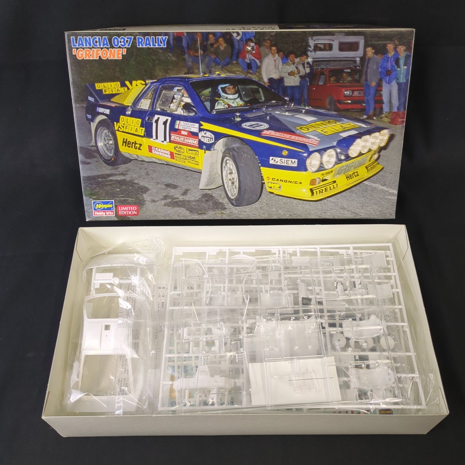 限定品・新品】 ハセガワ 20277 1/24 ランチア 037 ラリー