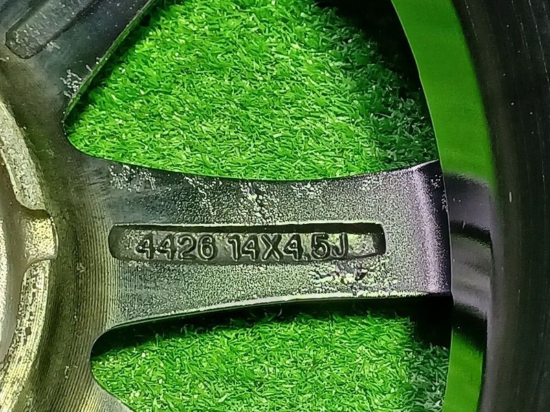 社外 エヴァンス 14ｲﾝﾁ 4.5J 4穴 4本 100 45 TRITUETUBI_COM