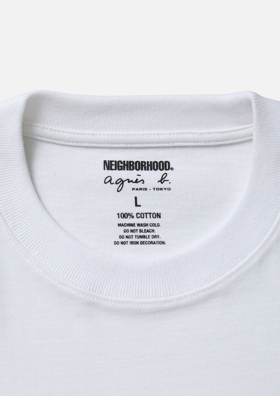NEIGHBORHOOD X AGNES B. . CREWNECK SS-2 Tシャツ 2527270N-CSM09S
