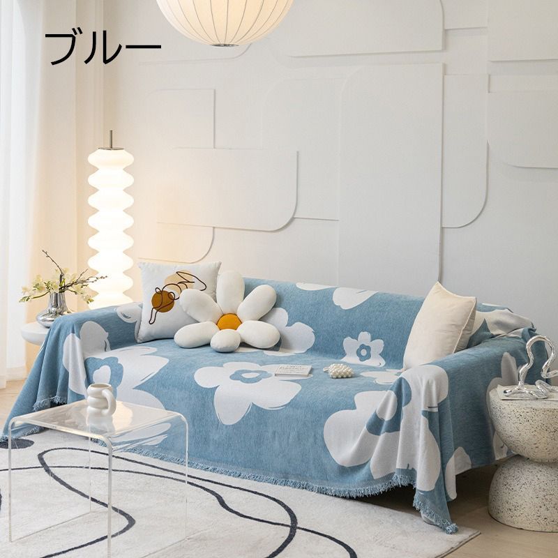 アメリカ雑貨グラニーブランケットビンテージ手編みベッドカバー