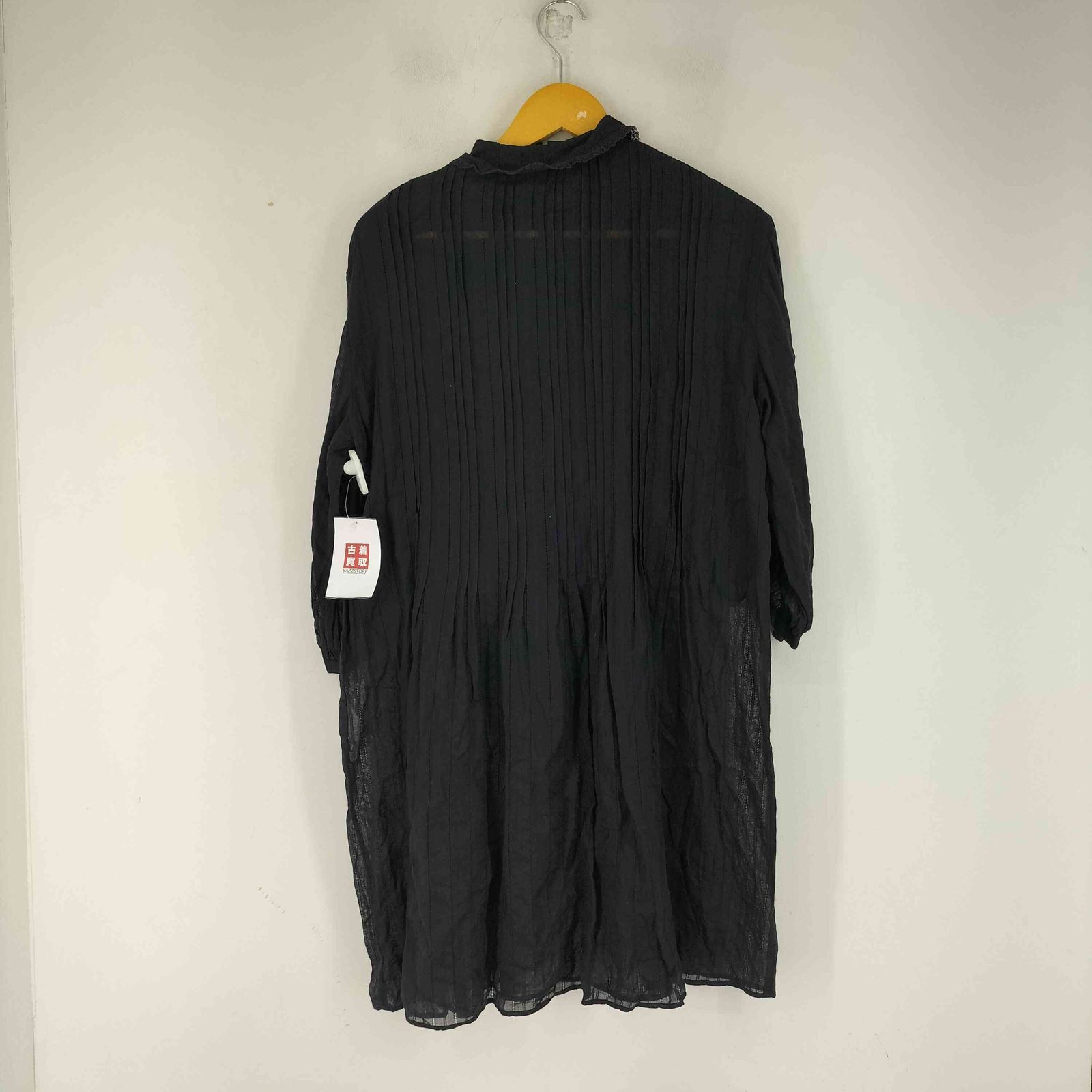 ドゥーズィエムクラス DEUXIEME CLASSE 襟元レース シアーシャツ  