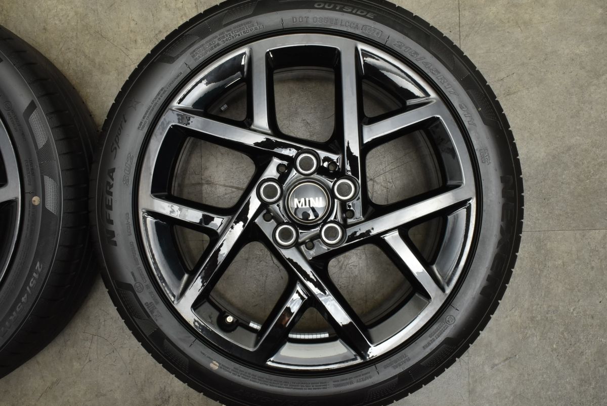 2024年製 新車外し】MINI ミニ F65 クーパー JCW 純正 17in 7J +47 215