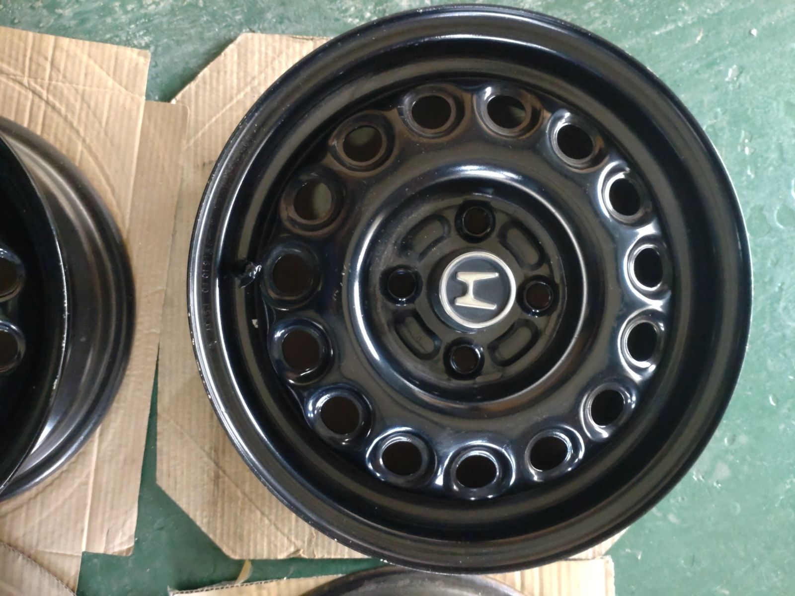 白猫 ホンダ ビート 純正ホイール4本セット 白猫 ホンダ ビート 純正