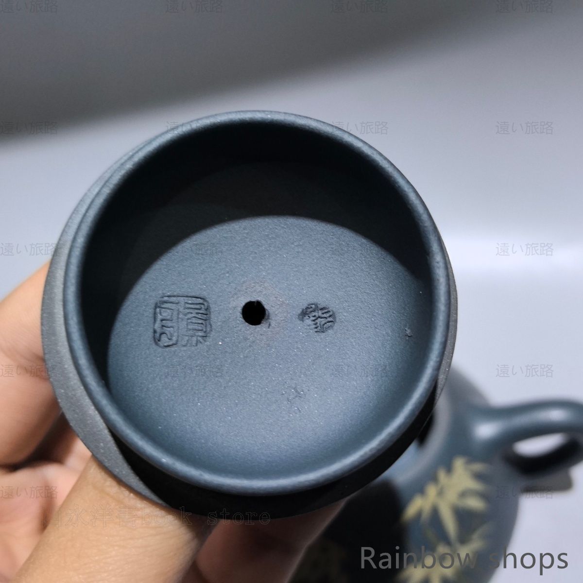 新品未使用】中国古美術 紫砂壺 顧景舟作陶紋 紫砂壺 紫泥急須