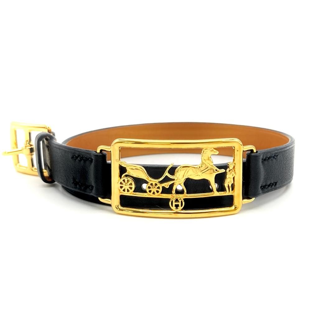 エルメス HERMES カレーシュ ドゥブルトゥール ブレスレット