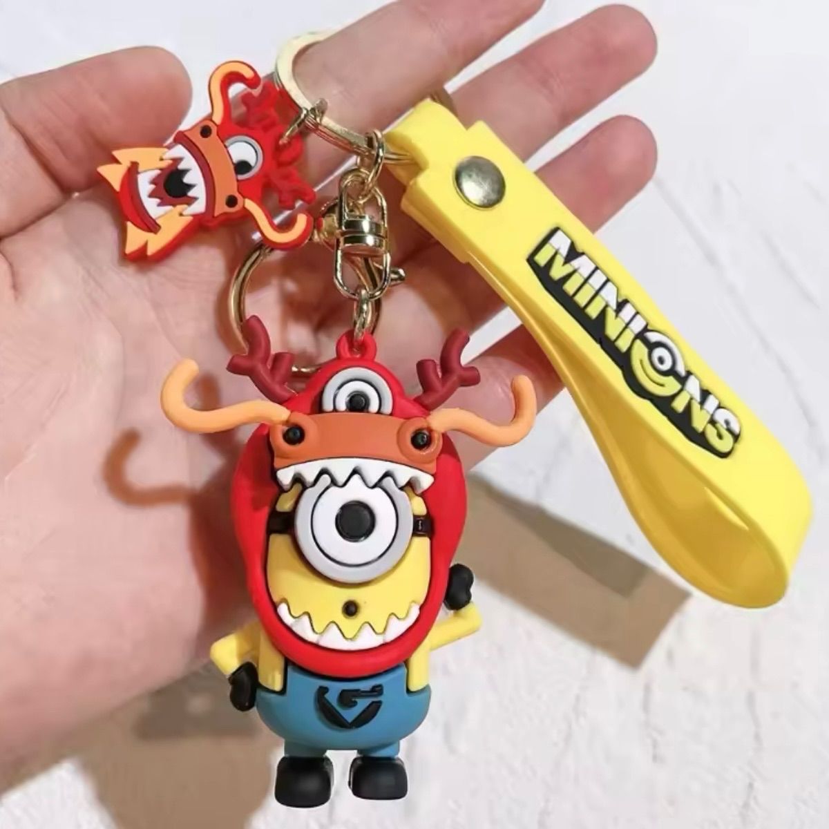 Minions ミニオンズ 干支 うまver キーホルダー ストラップ 単品］Minions ミニオンズ 干支ver キーホルダー ストラップ 全