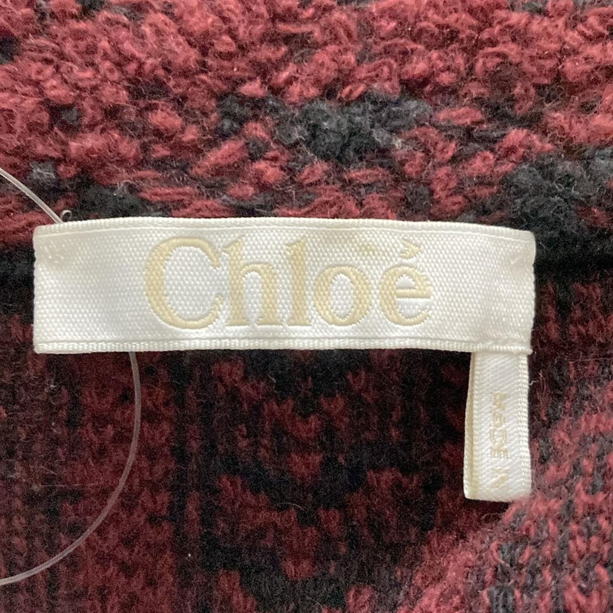 Chloe(クロエ) ブルゾン サイズXS レディース - ボルドー×ダーク