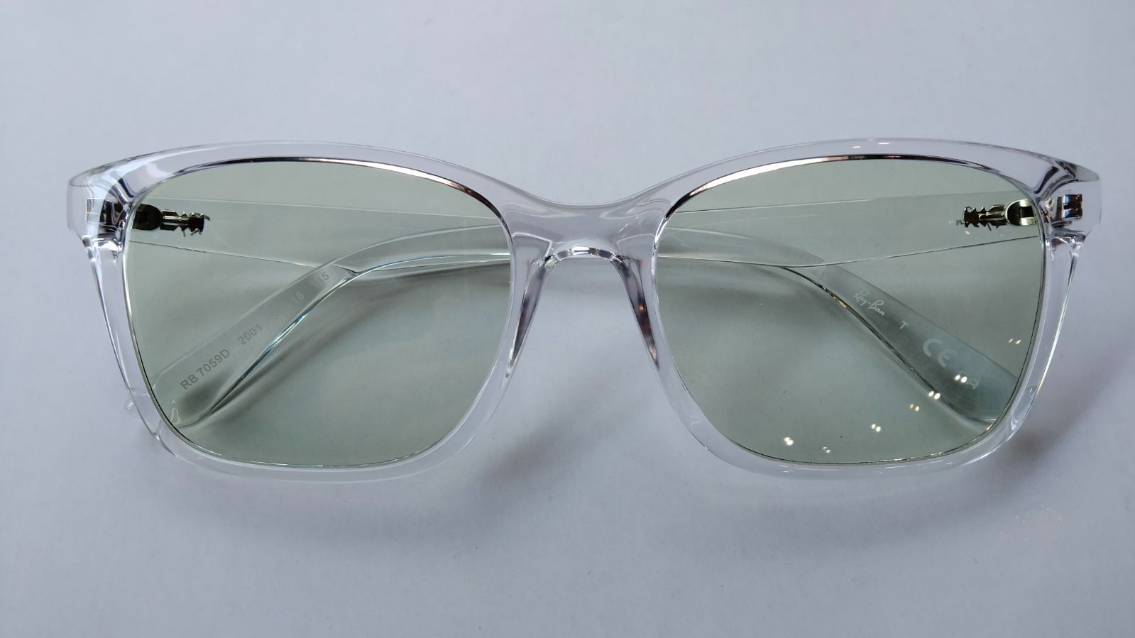 Ray・Ban』 Transparent CUSTOM ‐ GREEN アジアンフィット（レイバン