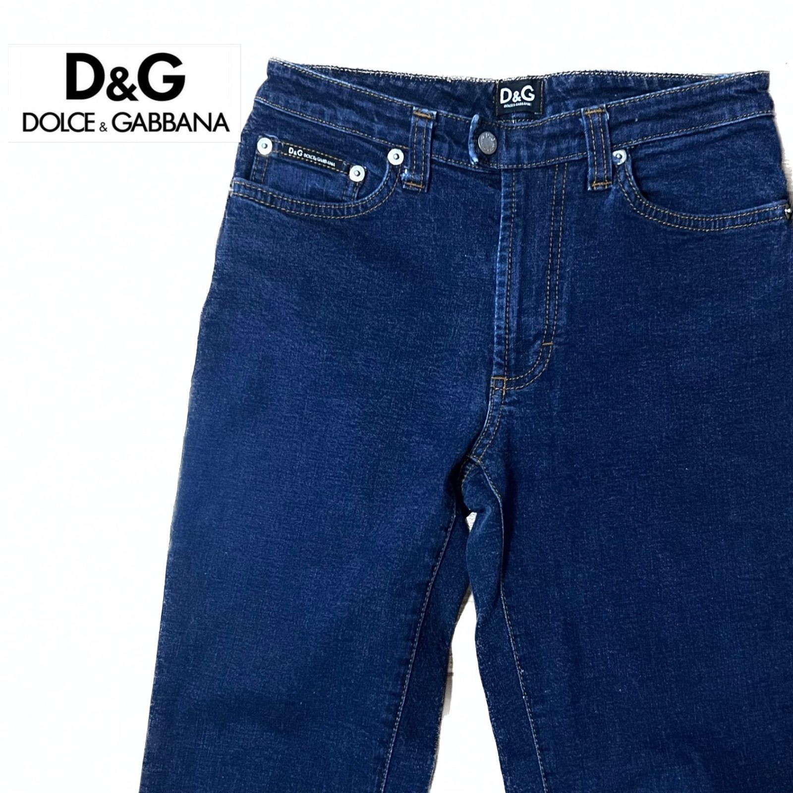 D&G ドルチェ&ガッバーナ ドルガバ デニム パンツ ストレッチ - メルカリ