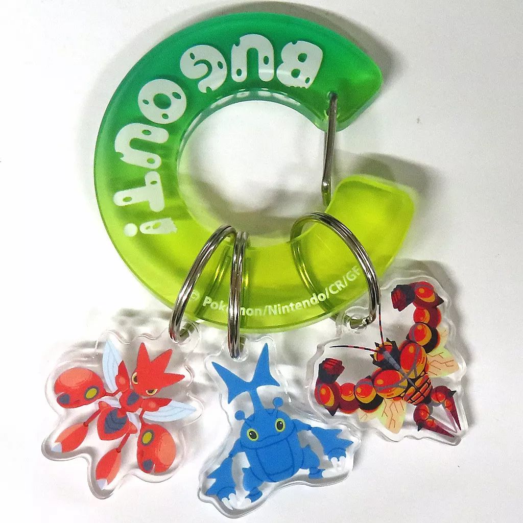 ポケモンセンター限定　BUG OUT アクリルカラビナ　コレクション BOX アクリルカラビナコレクション BUG OUT! ｜【公式】ポケモン