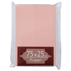 まとめ TANOSEE ふせん 75×25mm 桃 1パック 2冊 ×30セット