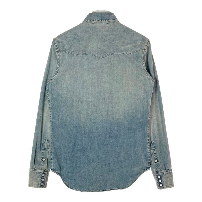 RRL/ダブルアールエル/ウエスタンシャツ/XL/デニム/IDG インディゴ デニム ウエスタン シャツ（シャツ/ブラウス）｜RRL