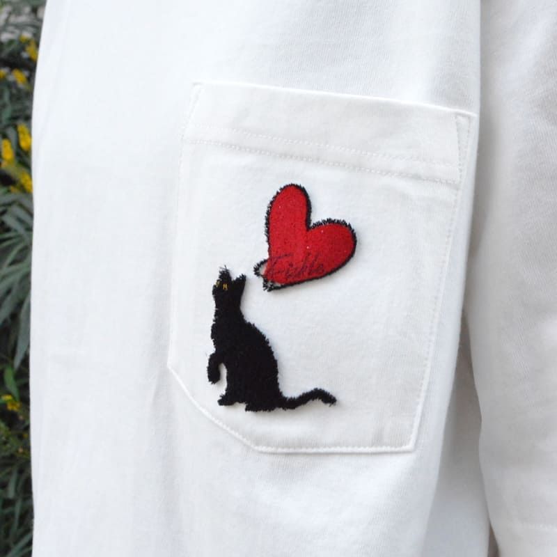 【猫love】Aelfric Eden★刺繍猫半袖シャツ 送料関税無料 61TkfC9fa2L._AC_SL1200_.jpg