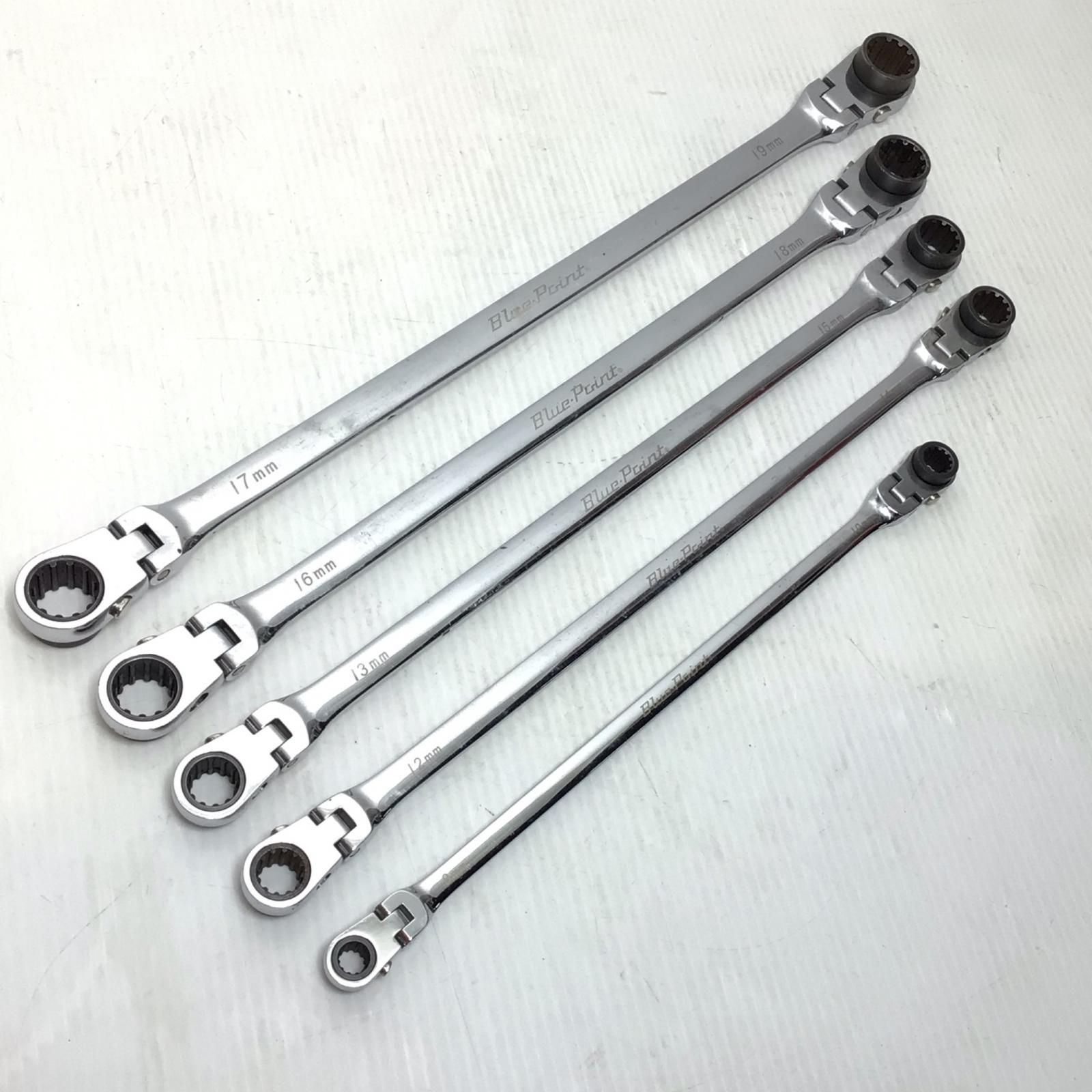 ΘΘBlue Point ハンドツール フレックスギアレンチセット 程度B 5本セット 使用感有 BOERMLD810J~1719J