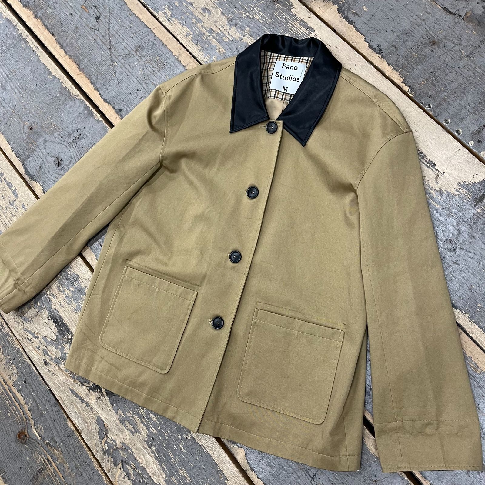 【Fano Studios】Blocking single jacket