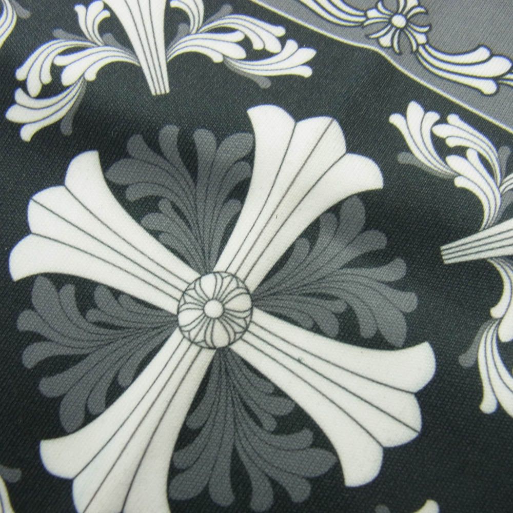  CHROME HEARTS クロムハーツ 原本無 CHプラス 総柄 アイウェアクロス メガネ拭き ダークグレー系 その他 アクセサリー