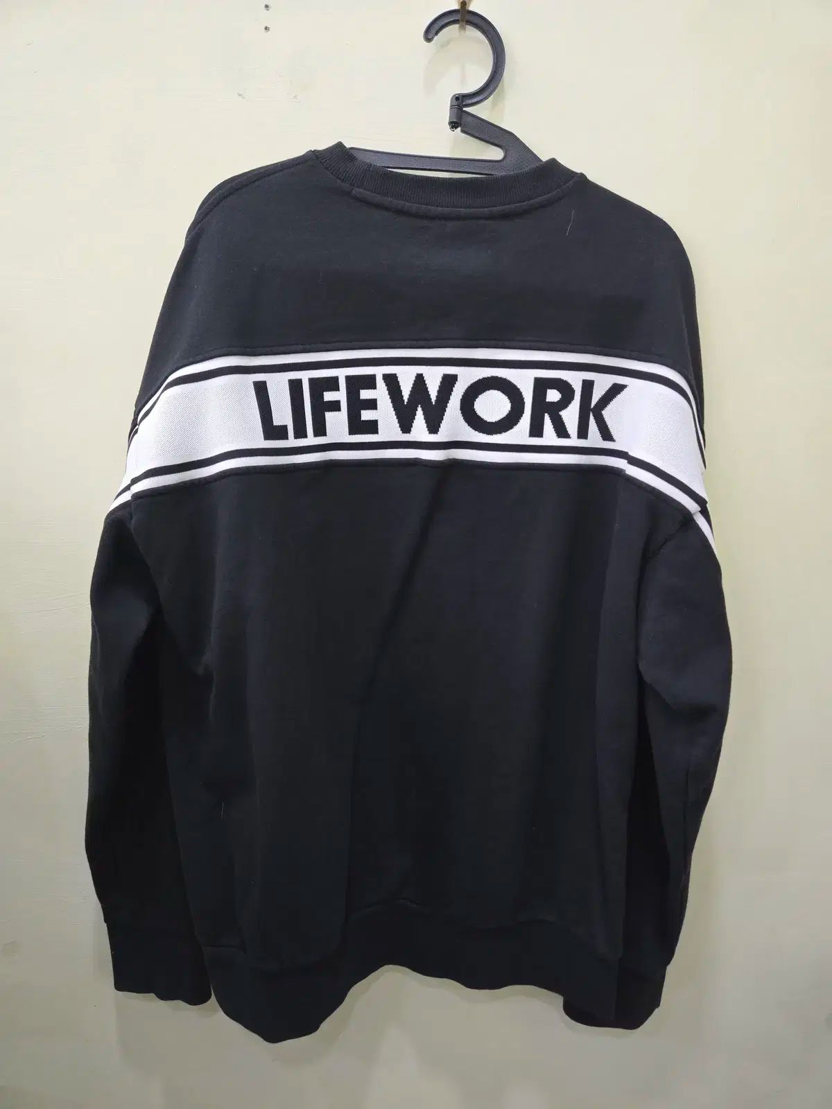 LIFEWORK グラフィック パーカー 黒 L - メルカリ