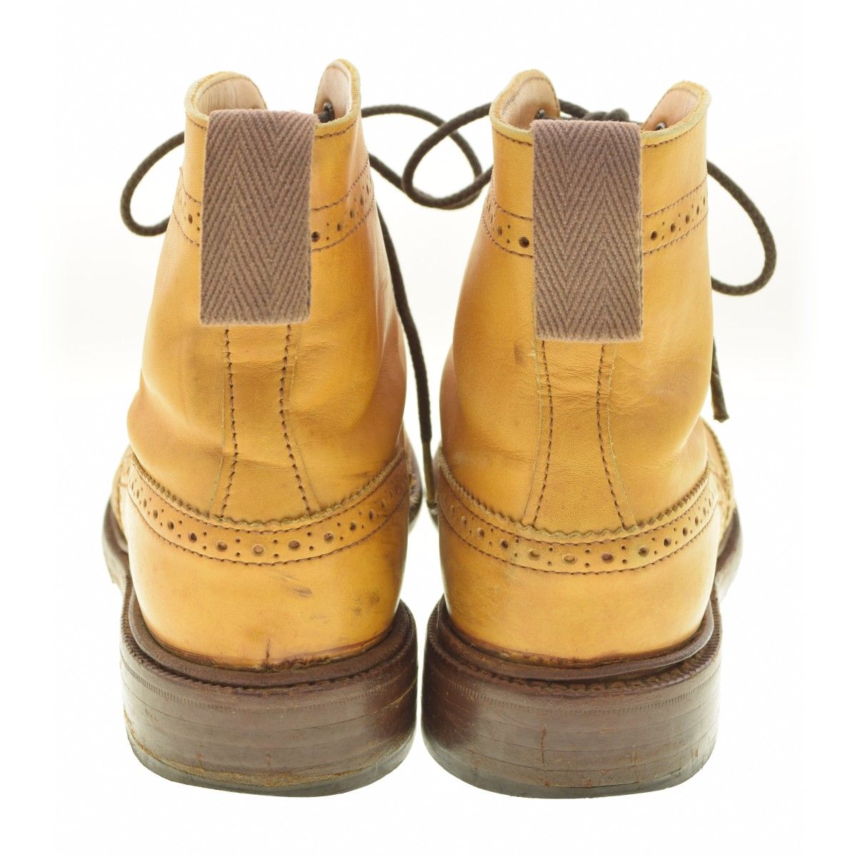 TRICKERS】5180 イングランド製 ウイングチップ カントリーブーツ