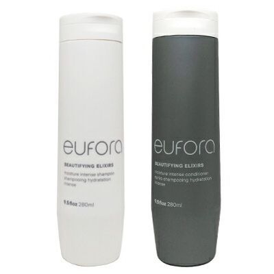 ● セット販売 ユフォラ ビューティファイング エリクサーズ モイスチャーインテンスシャンプー 280ml コンディショナー 280ml サロン専売 美容室専売 リニューアル EUFORA