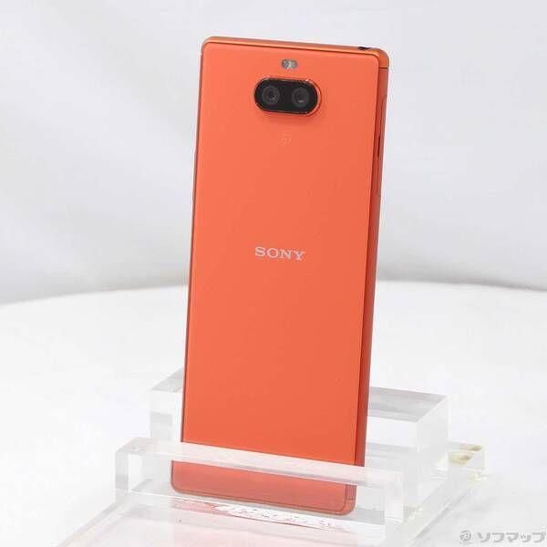 Xperia８オレンジ　au SIM　本体のみ Amazon | AU Xperia 8 SOV42 オレンジ 白ロム | Sony