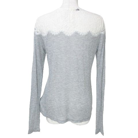 DOLCE&GABBANA レースの縁取りロマンティックとろみカットソー DOLCE&GABBANA レースの縁取りロマンティックとろみカットソー