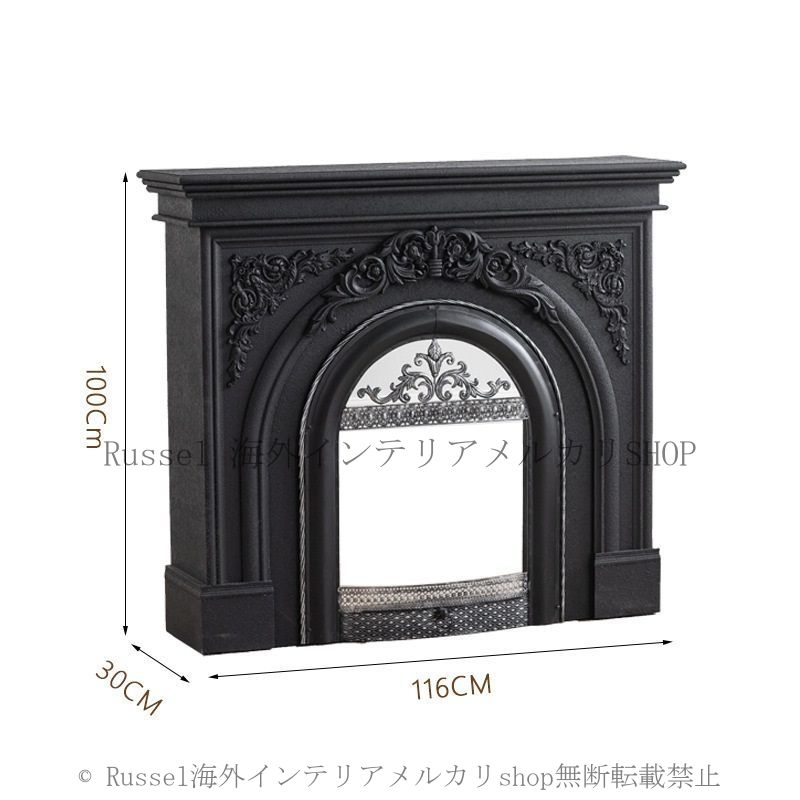 マントルピース ラグジュアリー ヨーロッパ風 レトロ調 おしゃれ