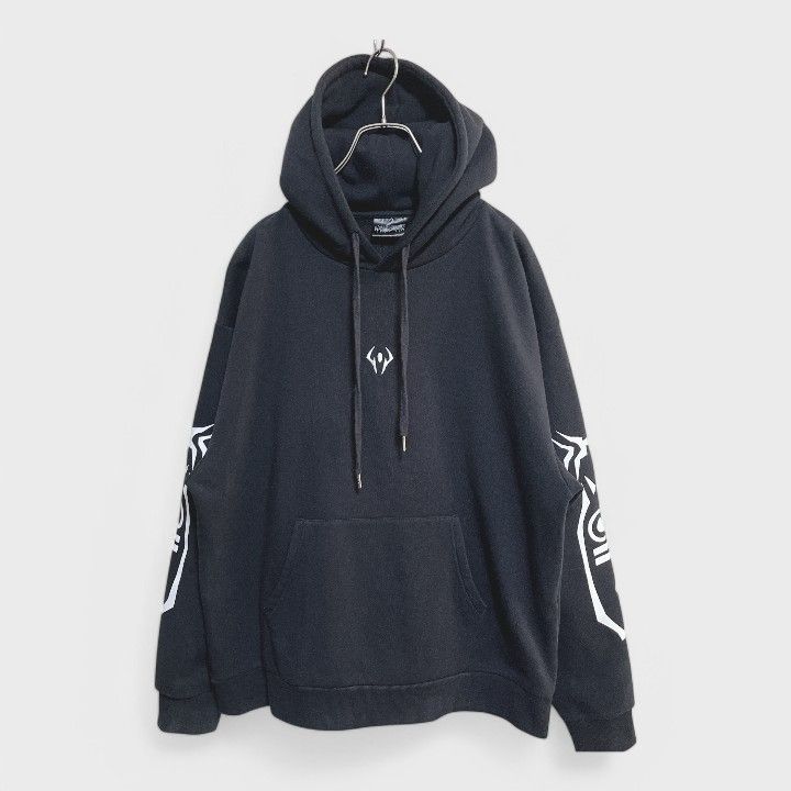 希少】【呪術廻戦】【WEGO】『スウェットパーカー』[ビックシルエット] オーバーサイズ ブラック (L) 商品F1095 管理B - メルカリ