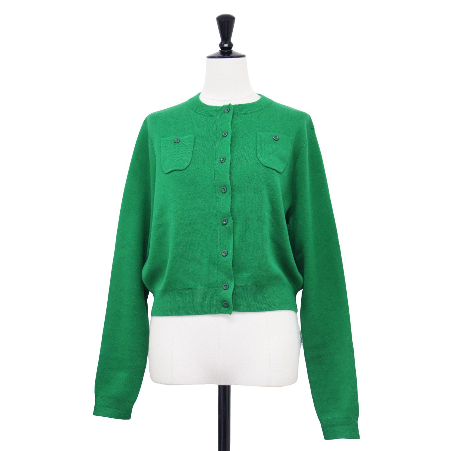 CABaN キャバン カーディガン グリーン サイズ:XS | コットンカシミヤ