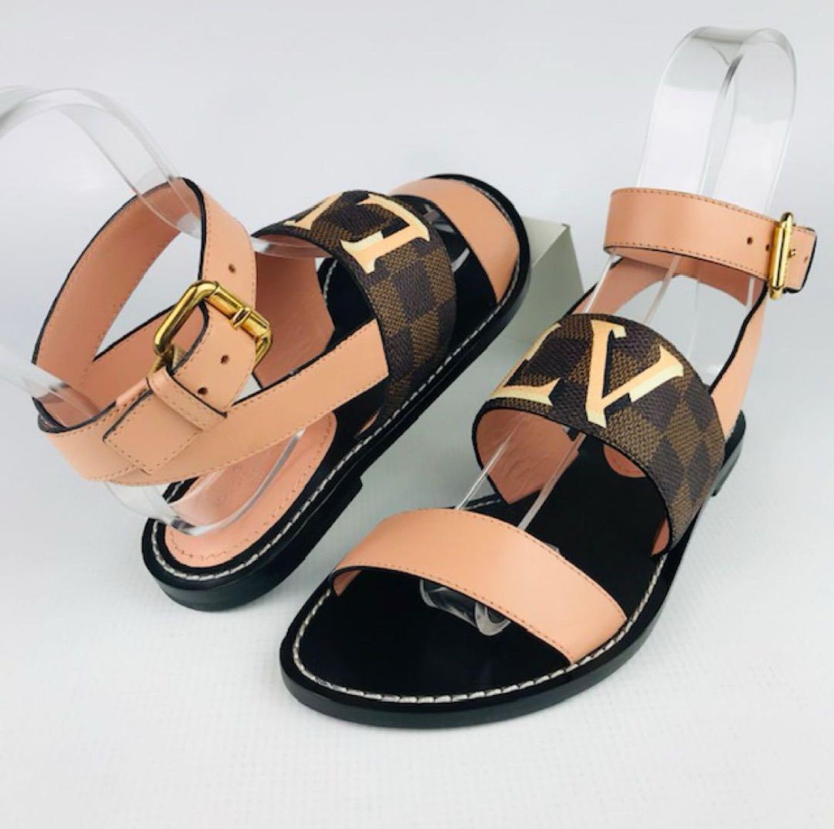 新品未使用☆LOUIS VUITTON・ルイヴィトン レディース レザー切替し