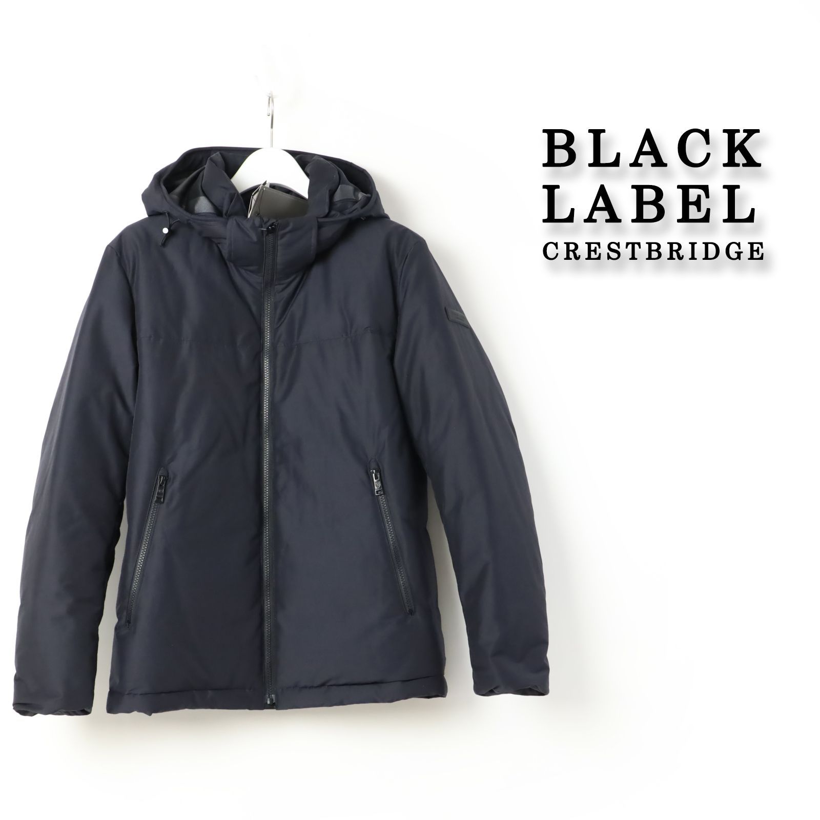 新品 9.9万円 ブラックレーベルクレストブリッジ ウールブレンドタフタ 