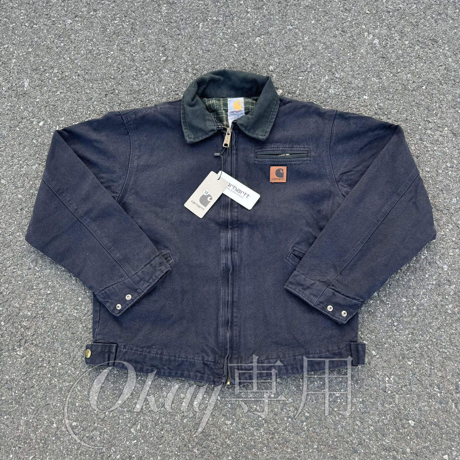 美品CARHARTT WIP J97 カーハート DETROIT JACKET デトロイト ジャケット コート ジャケット メンズ カジュアル  おしゃれ コットン グレー カーキ グリーン - メルカリ