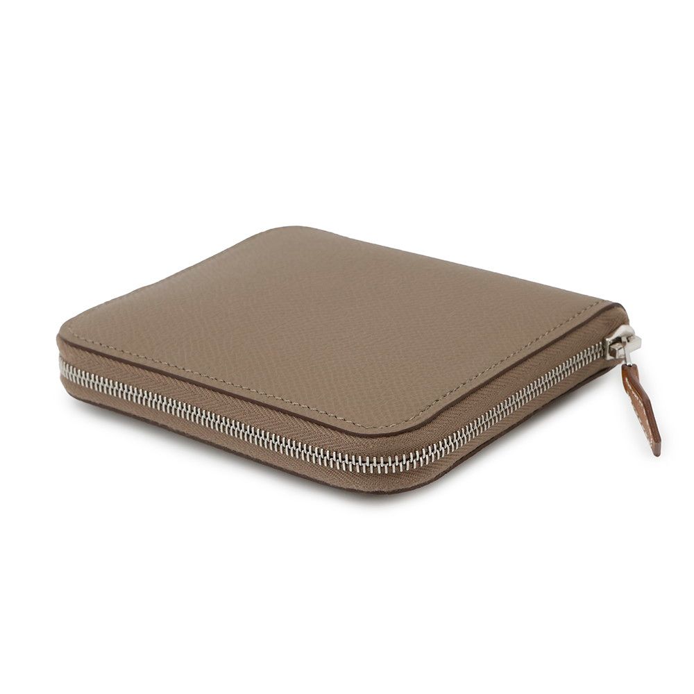 エルメス コインケース アザップコンパクト シルクイン エトゥープ  