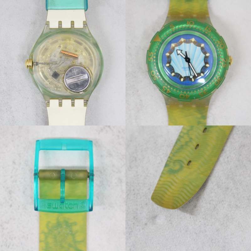 S180)【まとめ♪】Swatch/スウォッチ 腕時計 4本セット ジャンク 