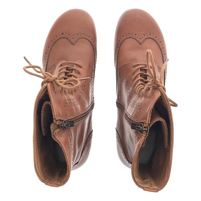 新品級❣️ビルケンシュトック ララミー ウィングチップ サイドジップブーツ レア✨ ビルケンシュトック BIRKENSTOCK ララミー LARAMIE ウイングチップ