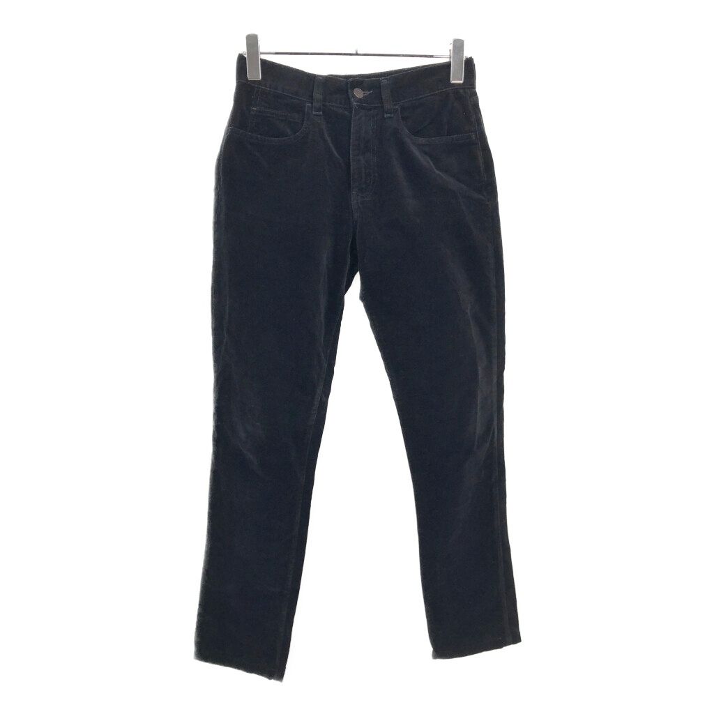 イタリア製 Levi s リーバイス 525 ベロアパンツ ブラック メンズ W30 L34 古着 V6382