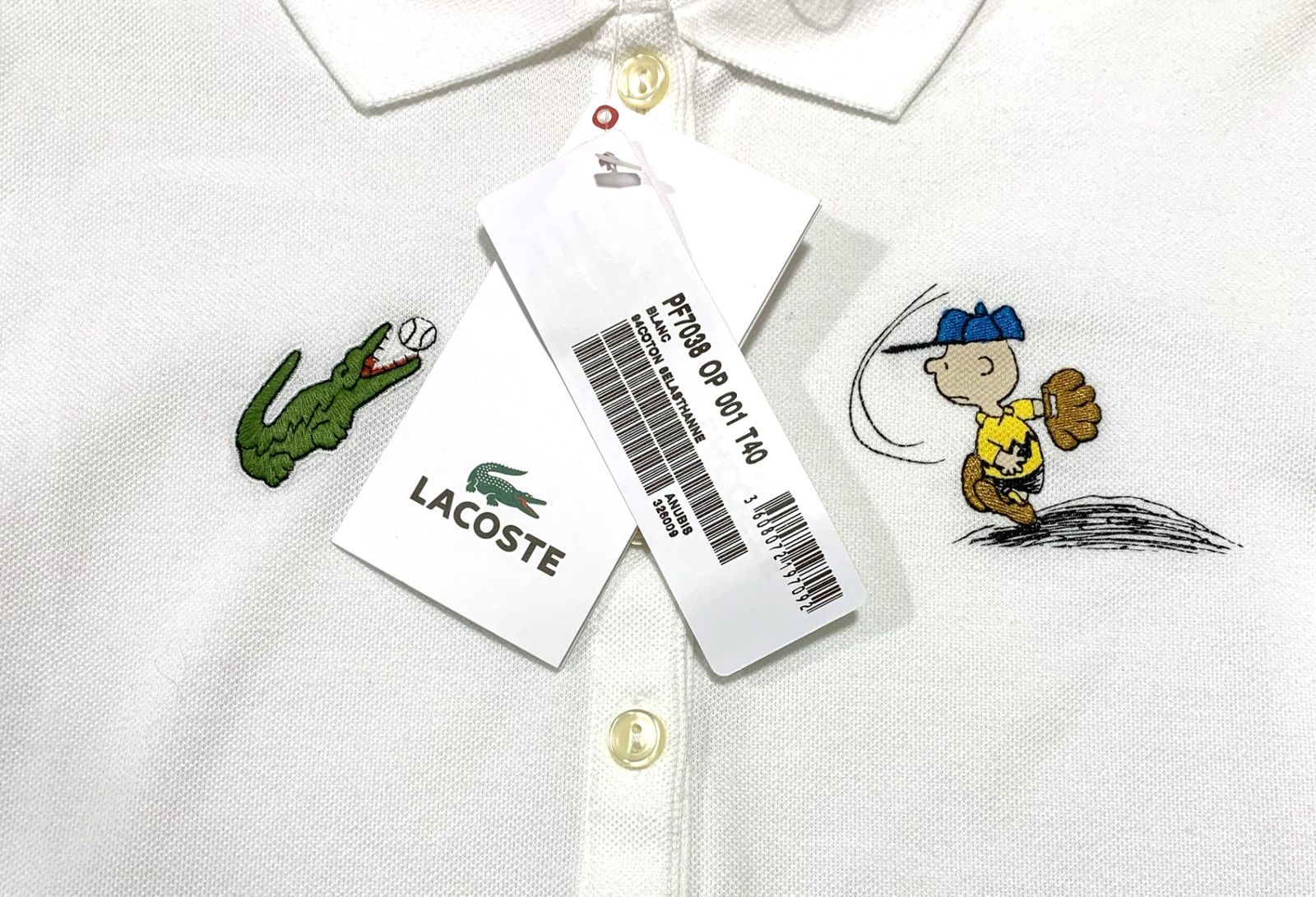 タグ付き LACOSTE PEANUTS ラコステ ピーナッツ スヌーピー