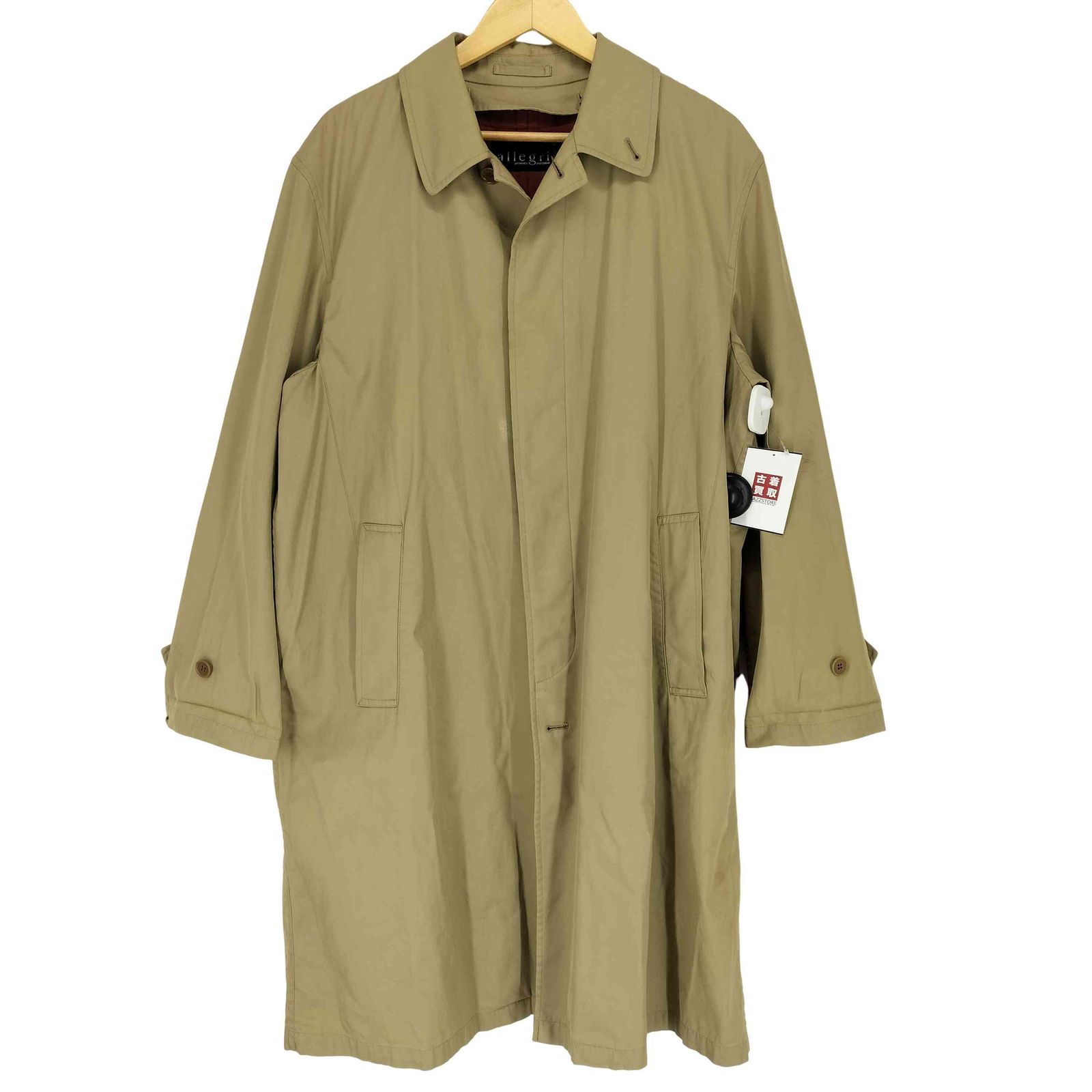 アレグリ allegri メンズ ライナー付 コート 48(L) 秋冬 三陽商会