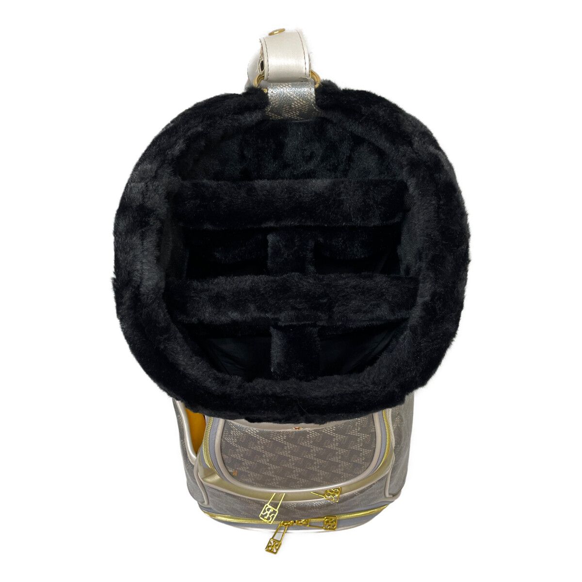  レザレクション Resurrection キャディバッグ シルバー ゴールド 生産本数 ロゴ総柄 カート式 ゴルフランキング ゴルフバッグ キャディバッグ ゴルフ