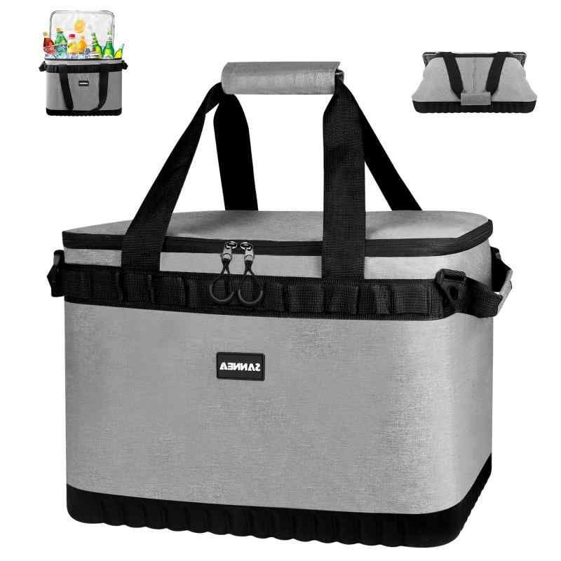 クーラーボックス 大容量 30L 【底部強化版】保冷 保温 折り畳み収納