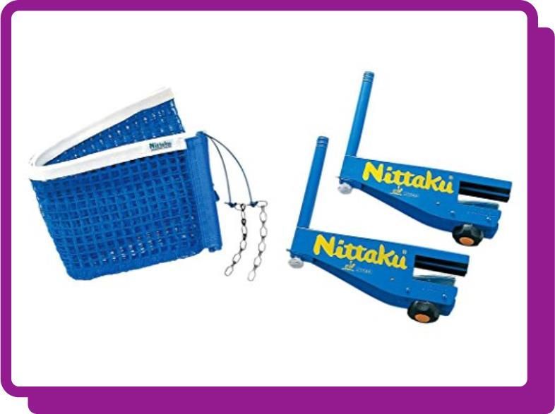 ニッタク(Nittaku) 卓球 ネット用 I.N. サポート&ネットセット ブルー