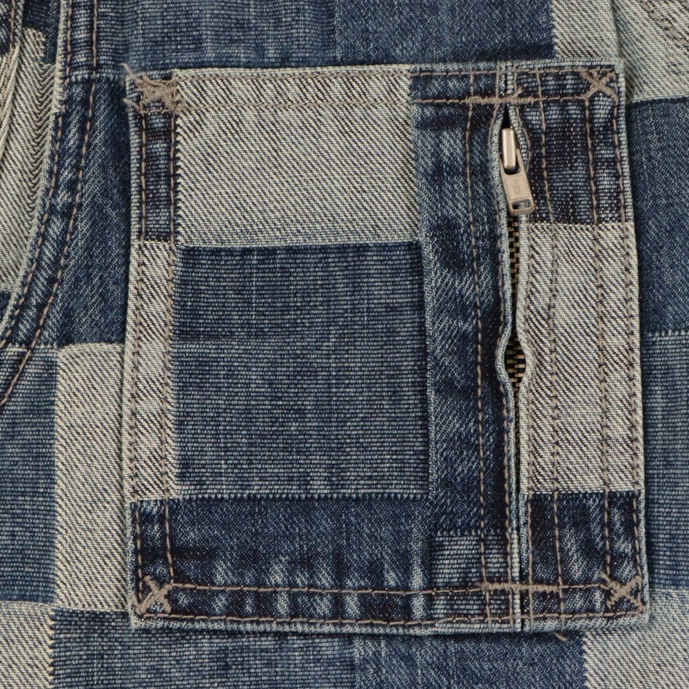 SUPREME (シュプリーム) 21SS Patched Denim Vest パッチワークデニム