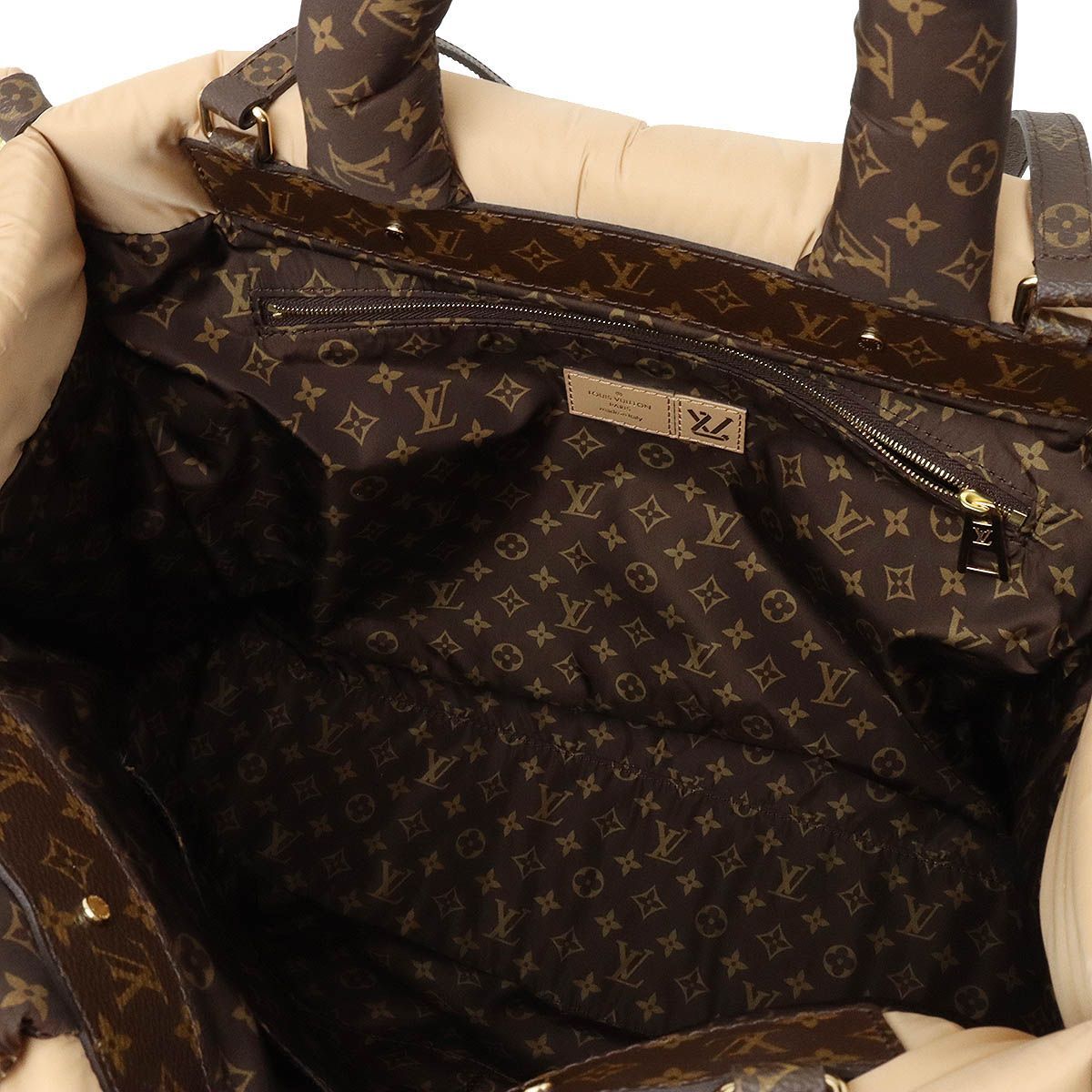 ルイ ヴィトン LVピロー オンザゴーGM トートバッグ （12400986