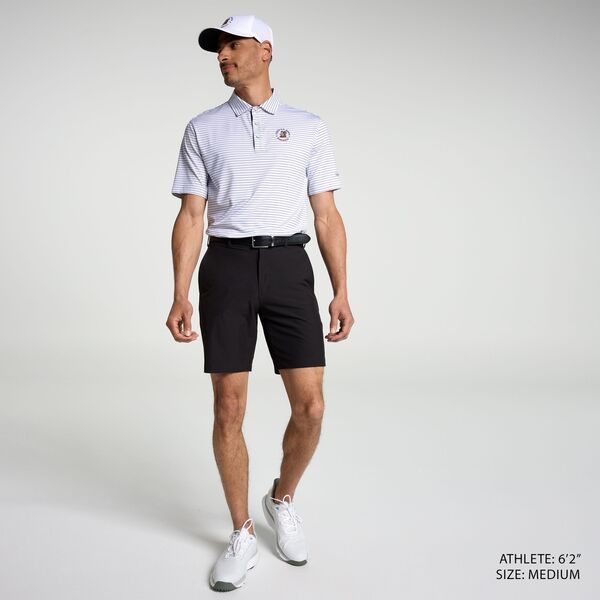 【送料無料】 ウォルターヘーゲン メンズ ポロシャツ トップス 2025 U.S. Open Walter Hagen Men's Classic Stripe Polo White/Navy Stripe