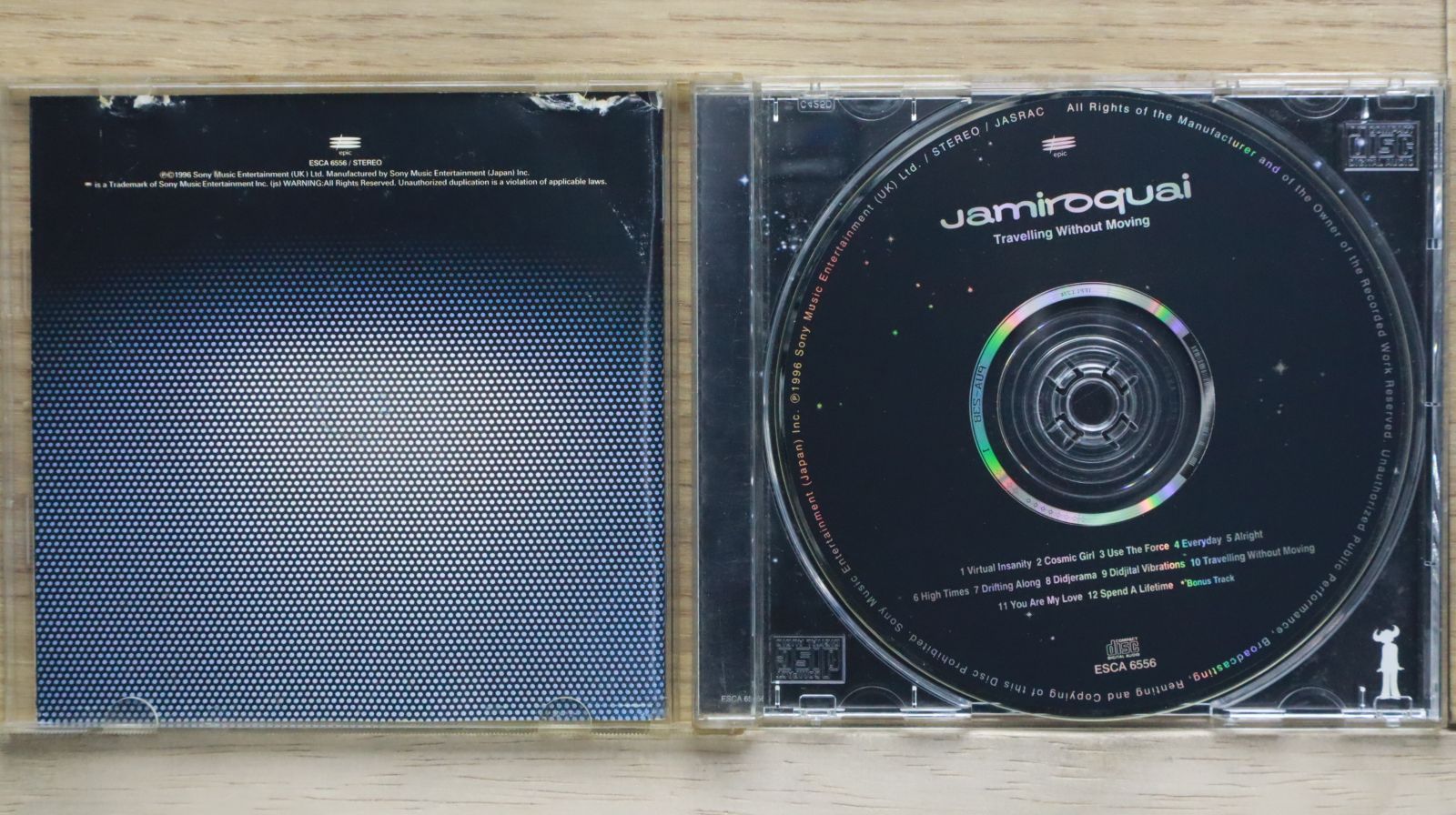 国内盤CD☆ジャミロクワイ/Jamiroquai□ Travelling Without Moving